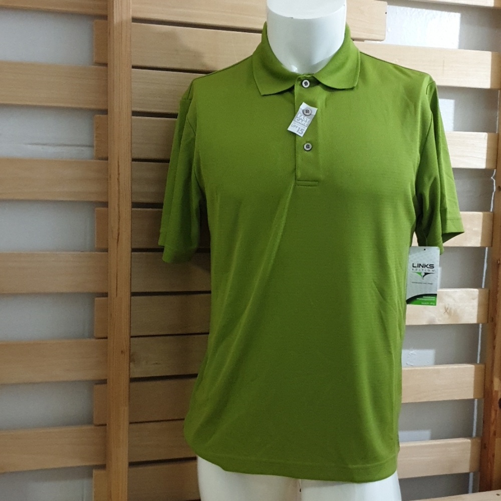 LINKS Men's Tshirt Green Size S New